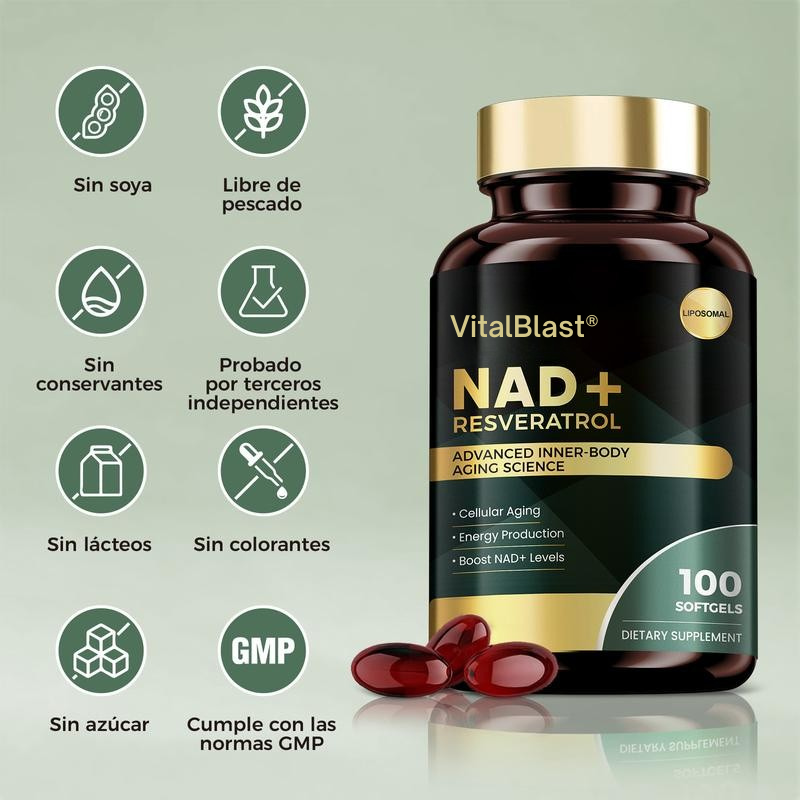 VitalBlast NAD+ & Resveratrol