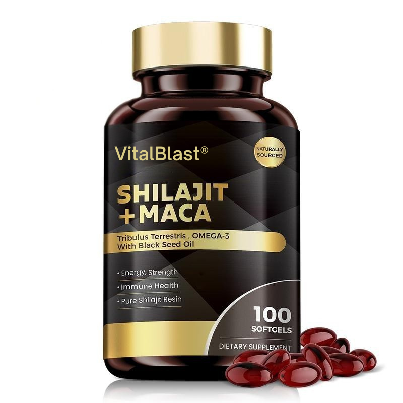 VitalBlast Shilajit + Maca
