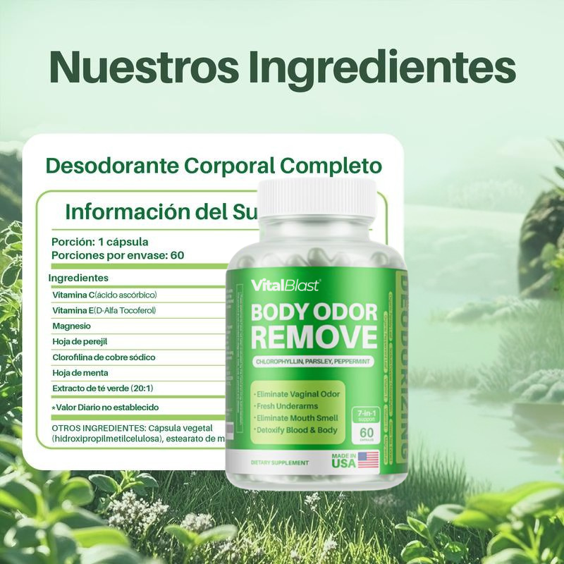 VitalBlast Clorofila Cápsulas