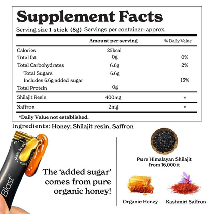 VitalBlast Miel de Shilajit del Himalaya